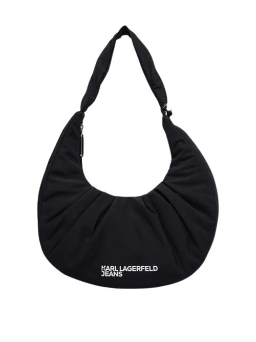 Borsa in tessuto arricciato Karl Lagerfeld jeans | B2W30145999